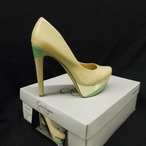 Jessica Simpson JP- Beijo Cuban Sand Stiletto-5-inch Heel Size 7 Worn once